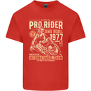 BMX Pro-Rider 1977 Cycling Bike Bicycle Kids T-Shirt Childrens Red