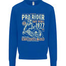 BMX Pro-Rider 1977 Cycling Bike Bicycle Mens Sweatshirt Jumper Royal Blue
