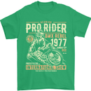 BMX Pro-Rider 1977 Cycling Bike Bicycle Mens T-Shirt Cotton Gildan Irish Green