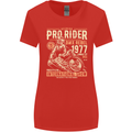 BMX Pro-Rider 1977 Cycling Bike Bicycle Womens Wider Cut T-Shirt Red