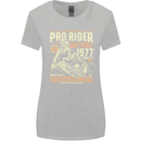 BMX Pro-Rider 1977 Cycling Bike Bicycle Womens Wider Cut T-Shirt Sports Grey