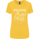 BMX Pro-Rider 1977 Cycling Bike Bicycle Womens Wider Cut T-Shirt Yellow