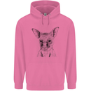 Baby Kangaroo Sketch Ecology Environment Childrens Kids Hoodie Azalea