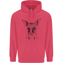 Baby Kangaroo Sketch Ecology Environment Childrens Kids Hoodie Heliconia