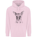 Baby Kangaroo Sketch Ecology Environment Childrens Kids Hoodie Light Pink