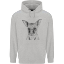 Baby Kangaroo Sketch Ecology Environment Childrens Kids Hoodie Sports Grey