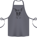 Baby Kangaroo Sketch Ecology Environment Cotton Apron 100% Organic Steel