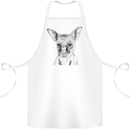 Baby Kangaroo Sketch Ecology Environment Cotton Apron 100% Organic White