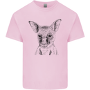 Baby Kangaroo Sketch Ecology Environment Kids T-Shirt Childrens Light Pink