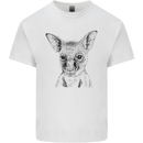 Baby Kangaroo Sketch Ecology Environment Kids T-Shirt Childrens White