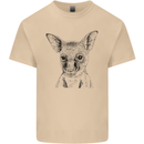 Baby Kangaroo Sketch Ecology Environment Mens Cotton T-Shirt Tee Top Sand