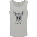 Baby Kangaroo Sketch Ecology Environment Mens Vest Tank Top Sports Grey