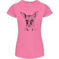 Baby Kangaroo Sketch Ecology Environment Womens Petite Cut T-Shirt Azalea