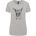 Baby Kangaroo Sketch Ecology Environment Womens Wider Cut T-Shirt Sports Grey