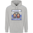 Baby Pregnancy Expecting Dad Mum to Be Mens 80% Cotton Hoodie Sports Grey