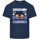 Baby Pregnancy Expecting Dad Mum to Be Mens Cotton T-Shirt Tee Top Navy Blue