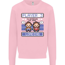 Baby Pregnancy Expecting Dad Mum to Be Mens Sweatshirt Jumper Light Pink