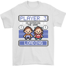 Baby Pregnancy Expecting Dad Mum to Be Mens T-Shirt Cotton Gildan White