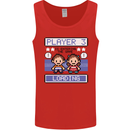 Baby Pregnancy Expecting Dad Mum to Be Mens Vest Tank Top Red