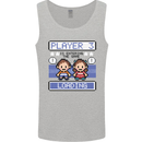 Baby Pregnancy Expecting Dad Mum to Be Mens Vest Tank Top Sports Grey