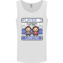 Baby Pregnancy Expecting Dad Mum to Be Mens Vest Tank Top White