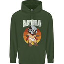 Babylorian Funny Baby Infant Toddler Parody Childrens Kids Hoodie Forest Green