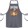 Babylorian Funny Baby Infant Toddler Parody Cotton Apron 100% Organic Steel