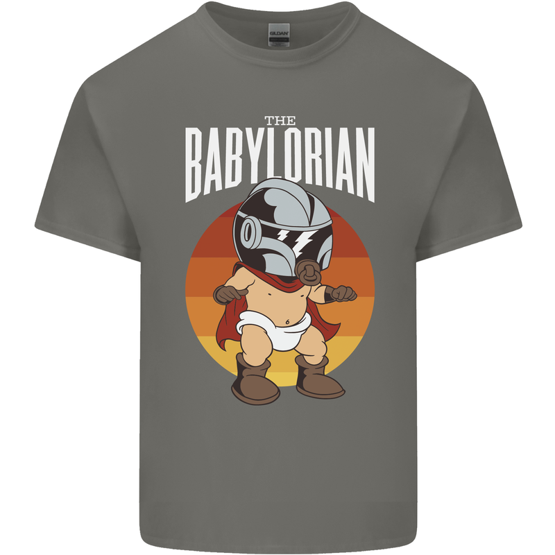 Babylorian Funny Baby Infant Toddler Parody Kids T-Shirt Childrens Charcoal