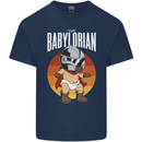 Babylorian Funny Baby Infant Toddler Parody Kids T-Shirt Childrens Navy Blue