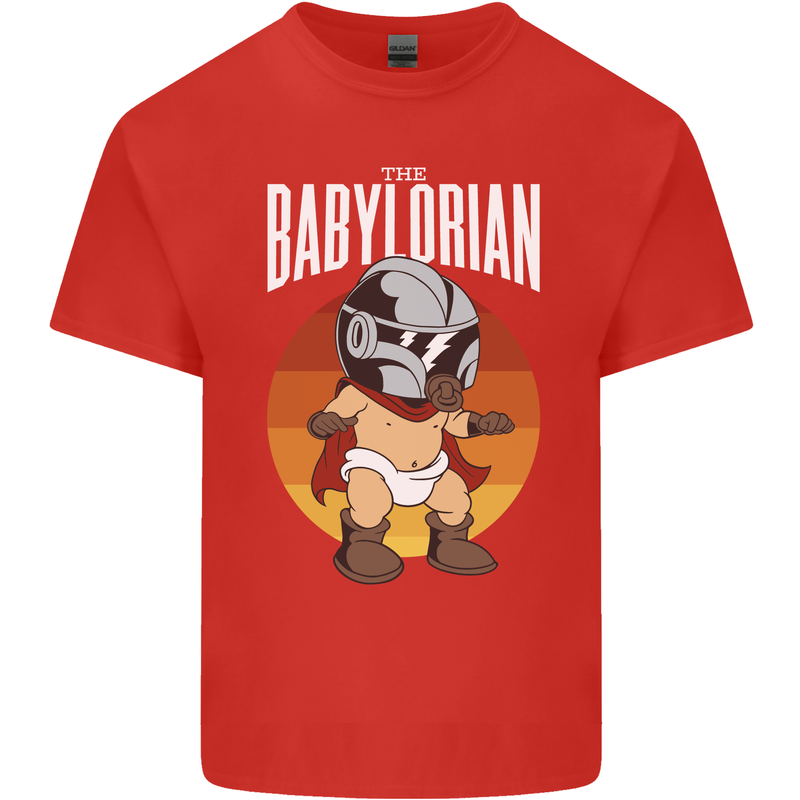 Babylorian Funny Baby Infant Toddler Parody Kids T-Shirt Childrens Red