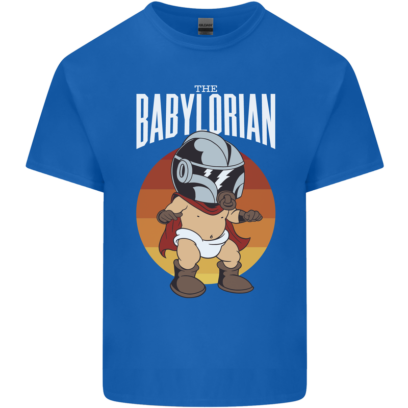 Babylorian Funny Baby Infant Toddler Parody Kids T-Shirt Childrens Royal Blue
