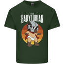 Babylorian Funny Baby Infant Toddler Parody Mens Cotton T-Shirt Tee Top Forest Green
