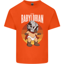 Babylorian Funny Baby Infant Toddler Parody Mens Cotton T-Shirt Tee Top Orange