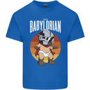 Babylorian Funny Baby Infant Toddler Parody Mens Cotton T-Shirt Tee Top Royal Blue