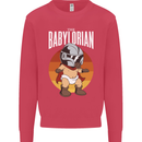 Babylorian Funny Baby Infant Toddler Parody Mens Sweatshirt Jumper Heliconia