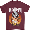 Babylorian Funny Baby Infant Toddler Parody Mens T-Shirt 100% Cotton Maroon