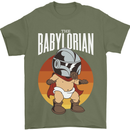 Babylorian Funny Baby Infant Toddler Parody Mens T-Shirt 100% Cotton Military Green