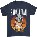Babylorian Funny Baby Infant Toddler Parody Mens T-Shirt 100% Cotton Navy Blue