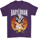 Babylorian Funny Baby Infant Toddler Parody Mens T-Shirt 100% Cotton Purple