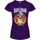Babylorian Funny Baby Infant Toddler Parody Womens Petite Cut T-Shirt Purple