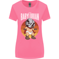 Babylorian Funny Baby Infant Toddler Parody Womens Wider Cut T-Shirt Azalea