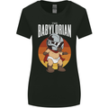 Babylorian Funny Baby Infant Toddler Parody Womens Wider Cut T-Shirt Black