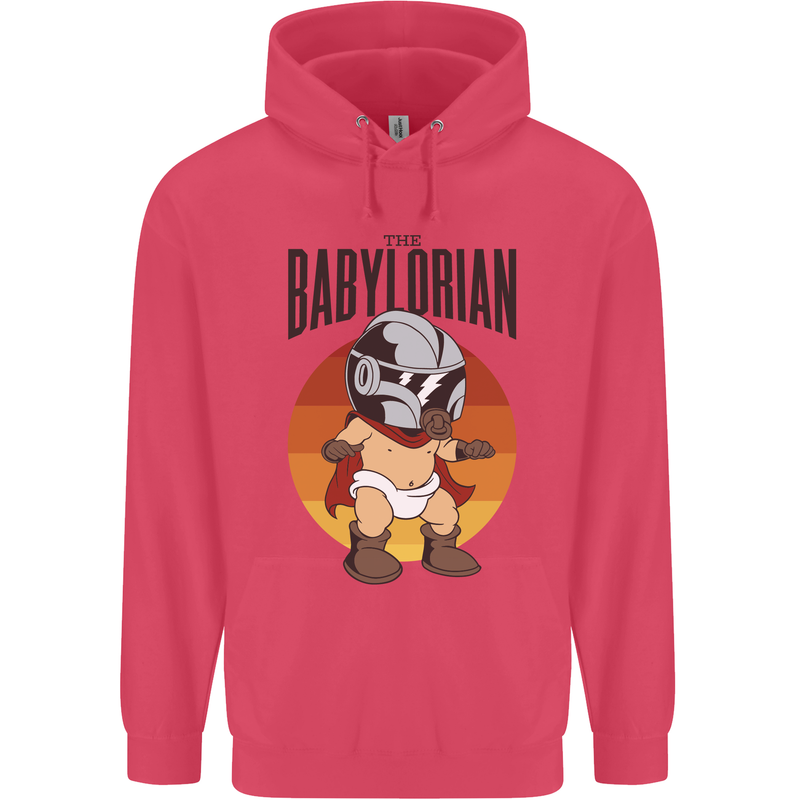 Babylorian Funny Baby Toddler Infant Parody Childrens Kids Hoodie Heliconia