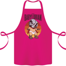 Babylorian Funny Baby Toddler Infant Parody Cotton Apron 100% Organic Pink