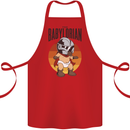 Babylorian Funny Baby Toddler Infant Parody Cotton Apron 100% Organic Red