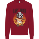 Babylorian Funny Baby Toddler Infant Parody Kids Sweatshirt Jumper Red