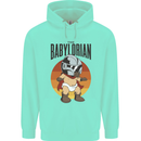 Babylorian Funny Baby Toddler Infant Parody Mens 80% Cotton Hoodie Peppermint