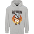 Babylorian Funny Baby Toddler Infant Parody Mens 80% Cotton Hoodie Sports Grey