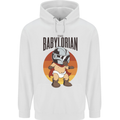 Babylorian Funny Baby Toddler Infant Parody Mens 80% Cotton Hoodie White