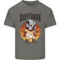 Babylorian Funny Baby Toddler Infant Parody Mens Cotton T-Shirt Tee Top Charcoal